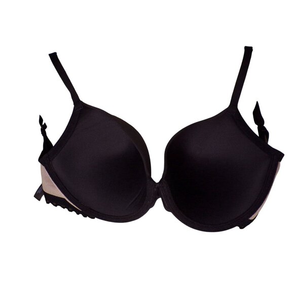 🆕Natori Sheer Glamour Push-Up Underwire T-Shirt Bra  34DD Black #727252 - Picture 10 of 10